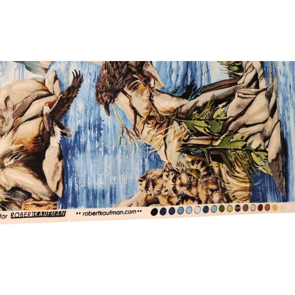 North American Wildlife Fabric By Jody Bergsma For Robert Kaufman - Picture 16 of 16